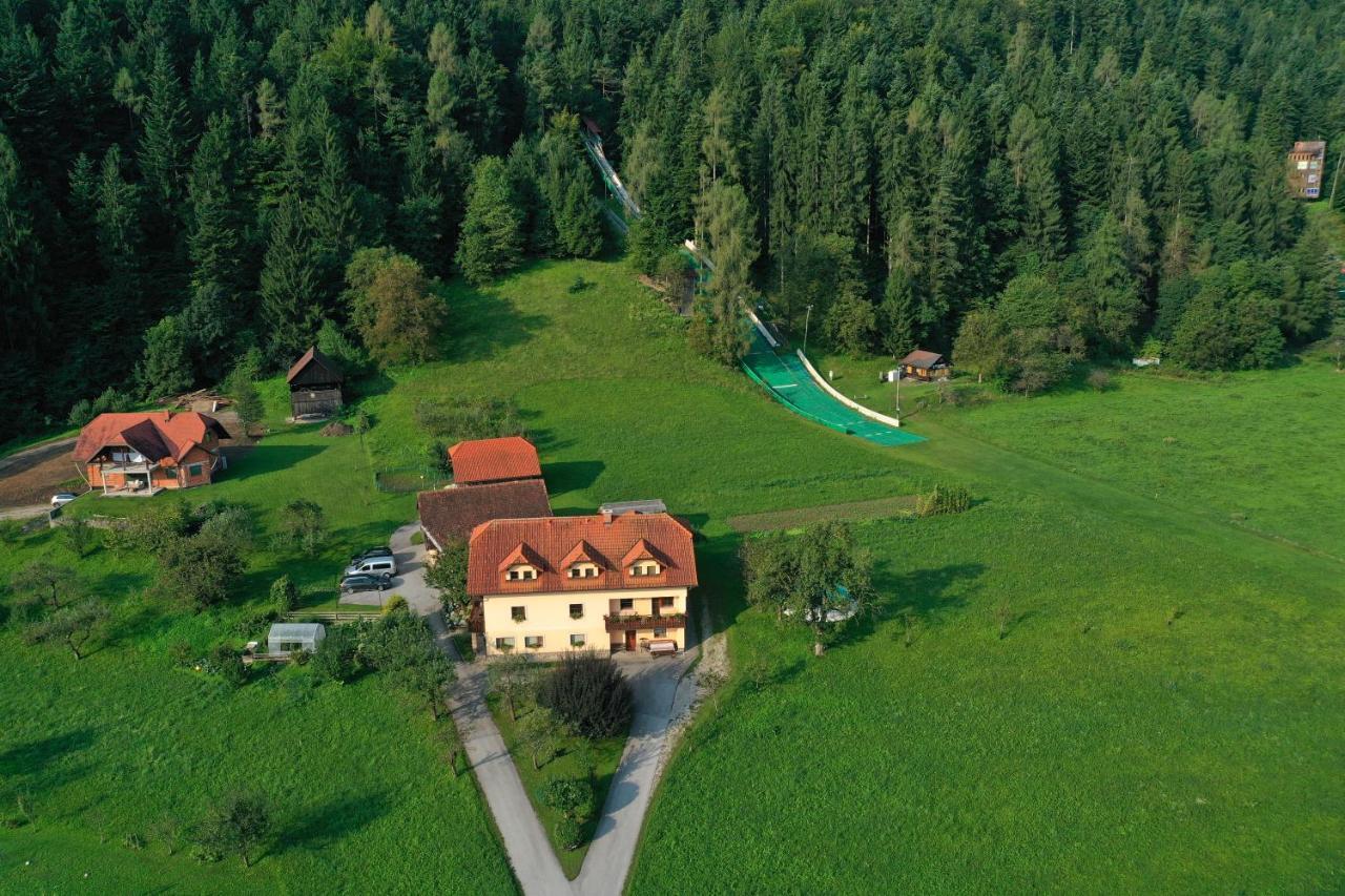 Вилла Tourist Farm Kolar Ljubno Экстерьер фото
